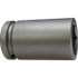 Apex 10MM25-D Impact Socket: 1/2" Drive, 10mm Socket, Hex Drive