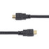 StarTech.com HDMM1M StarTech.com 3ft (1m) HDMI Cable, 4K High Speed HDMI Cable with Ethernet, Ultra HD 4K 30Hz Video, HDMI 1.4 Cable, HDMI Monitor Cord, Black