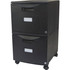 Storex Industries Corporation Storex 61312U01C Storex 2-Drawer Locking Mobile Filing Cabinet