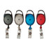 ADVANTUS CORP. 75552 Advantus Retractable Carabiner-Style Badge Reel with Badge Strap, Assorted Colors, 20/PK