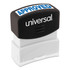 UNIVERSAL OFFICE PRODUCTS Universal 10043  Pre-Inked Message Stamp, Approved, 1 11/16in x 9/16in Impression, Blue