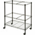 Lorell 45650 Lorell 2-Tier Wire Mobile File Cart