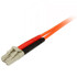 StarTech.com 50FIBLCSC1 StarTech.com 1m Fiber Optic Cable - Multimode Duplex 50/125 - LSZH - LC/SC - OM2 - LC to SC Fiber Patch Cable