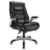 Work comfortably in this Realspace Torval Big and Tall bonded leather high-back sporty chair. The bonded leather exterior adds a touch of sophistication to your office setup, while the high-back design and waterfall seat cushion make this chair a plush, relaxing spot for conducting business. Made with a nylon and steel frame, this Realspace Torval  chair offers reliable support for almost anyone.  A high-back design offers plush, comfortable seating.  Adjustable headrest moves up or down for head and neck support.  Padded armrest extends for adaptable comfort.  Weight capacity tested to support up to 400 lbs.  Backed by the manufacturers 5-year limited warranty.  ANSI/BIFMA Compliant - This product has been tested and verified for compliance with rigorous performance requirements and safety standards related to specific furniture products.