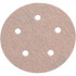 Norton 66261131575 Hook & Loop Disc: 5" Disc Dia, 320 Grit, Coated, Aluminum Oxide