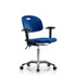 Blue Ridge Ergonomics MSC40072 Task Chair: Polyurethane, Blue