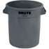 Rubbermaid Commercial Products Rubbermaid Commercial 261000GY Rubbermaid Commercial Brute 10-Gallon Vented Container
