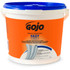GOJO INDUSTRIES INC 629902EA Gojo Fast Hand And Surface Cleaner 1-Ply Paper Towels, Citrus Scent, Blue, Bucket Of 255 Sheets
