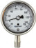 Ashcroft 83217 Pressure Gauge: 2-1/2" Dial, 150 psi, 1/4" Thread, NPT, Lower Mount