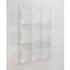 Safco Products Safco 5603CL Safco 9-Pocket Magazine/Literature Display Rack