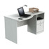 UNISAN Inval ES-3403  Laura 55inW Curved Top Computer Desk, Laricina White