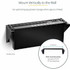 StarTech.com RK319WALLV StarTech.com 3U 19" Wall Mount Vertical Rack Bracket, Patch Panel Wall Mount Bracket for AV/IT Equipment, 3U Rack for Cabinet/Server Room