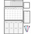 Teacher Created Resources 77407 Teacher Created Resources Black & White Dry-Erase Magnetic Calendar Set