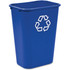 Rubbermaid Commercial Products Rubbermaid Commercial 295773BLUE Rubbermaid Commercial Large Recycling Wastebasket