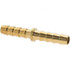 Parker 10971 Barbed Hose Fitting: 1/4" ID Hose