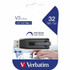 Verbatim America, LLC Microban 49173 32GB Store 'n' Go&reg; V3 USB 3.2 Gen 1 Flash Drive - Gray