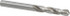 Cleveland C04499 Screw Machine Length Drill Bit: Letter A, 118 ° Point, High Speed Steel