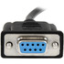 StarTech.com SCNM9FF2MBK StarTech.com 2m Black DB9 RS232 Serial Null Modem Cable F/F