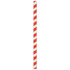 HOFFMASTER GROUP, INC. 600251 Hoffmaster Paper Straws, 8-1/2in, Red/White, Pack Of 1,500 Straws