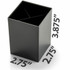 Officemate, LLC Officemate 93681 Officemate 3-Compartment Pencil Cup