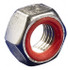 Value Collection 3/8-16 AJ6MC 3/8-16 Thread, 9/16" Wide x 7/32" High, Brass Self Sealing Hex Jam Nut