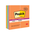 3M CO 654-24SSAU Post-it Super Sticky Notes, 24 Pads, 3 in x 3 in, 2x the Sticking Power, School Supplies and Office Products, Sticky Notes for Vertical Surfaces, Monitors, Walls and Windows, Energy Boost Collection