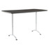ICEBERG ENTERPRISES LLC 69327 Iceberg IndestrucTable TOO Adjustable Height Utility Table, Rectangle, Graphite