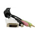 StarTech.com DVID4N1USB10 StarTech.com 10 ft 4-in-1 USB DVI KVM Switch Cable with Audio