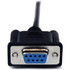 StarTech.com SCNM9FM2MBK StarTech.com 2m Black DB9 RS232 Serial Null Modem Cable F/M