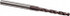 Guhring 9038990007500 Micro Drill Bit: 0.75 mm Dia, 140 ° Point, Solid Carbide