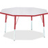 Jonti-Craft, Inc Jonti-Craft 6428JCA008 Jonti-Craft Berries Adult Height Color Edge Octagon Table