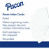Dixon Ticonderoga Company Dixon 5137 Pacon Ruled Index Cards
