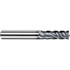 Fraisa P5937530 Square End Mill: 1/2" Dia, 1-1/2" LOC, 4 Flute, Solid Carbide