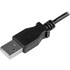 StarTech.com USBAUB1MLA StarTech.com 1m 3 ft Left Angle Micro-USB Charge-and-Sync Cable M/M - USB 2.0 A to Micro-USB - 30/24 AWG