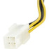 StarTech.com EPS48ADAP StarTech.com 6in 4 Pin to 8 Pin EPS Power Adapter with LP4 - F/M