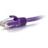 LASTAR INC. C2G 27802  7ft Cat6 Ethernet Cable - Snagless Unshielded (UTP) - Purple - Category 6 for Network Device - RJ-45 Male - RJ-45 Male - 7ft - Purple