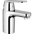 Grohe 3287700A Lavatory Faucets; Spout Type: Low Arc ; Handle Type: Lever ; Mounting Centers: Single Hole (Inch); Finish/Coating: Polished Chrome
