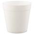 DART DCC32MJ48 Foam Containers, 32 oz, White, 25/Bag, 20 Bags/Carton