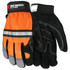 MCR Safety 911DPL Gloves: Size L, Cowhide