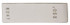 Value Collection 630-33176 Rectangle Steel Gage Block: 0.17", Grade AS-1