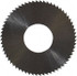 Controx 11600250500001 Slitting & Slotting Saw: 1" Dia, 0.02" Thick, 64 Teeth, High Speed Steel