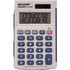 Sharp Calculators EL243SB Sharp Calculators Handheld Calculator with Hard Case