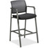 Lorell 30954 Lorell Mesh Back Guest Stool with Arms