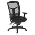 OFFICE STAR PRODUCTS Office Star 92892-30  ProGrid Fabric High-Back Adjustable Chair, Black