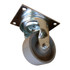 Fairbanks E-23-3-PH Swivel Top Plate Caster: Polyolefin, 3" Wheel Dia, 1-1/4" Wheel Width, 250 lb Capacity, 4" OAH