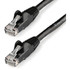 StarTech.com N6PATCH5BK StarTech.com 5ft CAT6 Ethernet Cable - Black Snagless Gigabit - 100W PoE UTP 650MHz Category 6 Patch Cord UL Certified Wiring/TIA