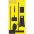 AccuformNMC Peg Boards; Board Type: Shadow Board; Material: Aluminum; Color: Black; Yellow MSCSB148AL