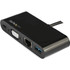 StarTech.com DKT30CVAGPD StarTech.com USB C Multiport Adapter - Mini USB-C Dock w/ VGA Video - 60W Power Delivery Passthrough - USB Type-A 5Gbps - Gigabit Ethernet