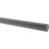 MSC 5514215 Plastic Rod: Polyvinylchloride, 5' Long, 7/8" Dia, Gray