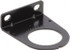 ARO/Ingersoll-Rand 104404 FRL 'L' Mounting Bracket: Steel, Use with Compact Regulator & Filter/Regulator Unit